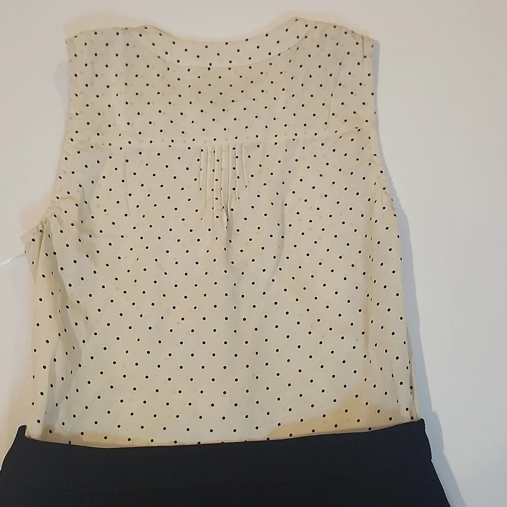 J.crew Elegant Black & Cream Women's Skirt